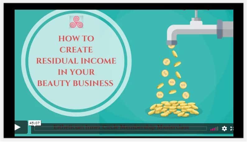 maxine drake How To Create Residual Income In Your Beauty Business